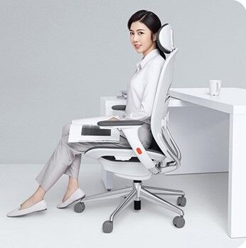Компьютерное кресло Yuemi YMI Ergonomic Chair RTGXY01YM (White) - 4