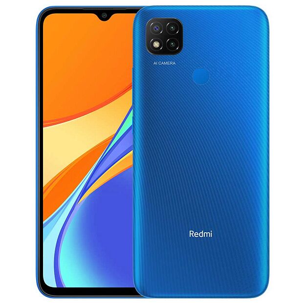Смартфон Redmi 9C 2/32GB NFC (Blue) - 1