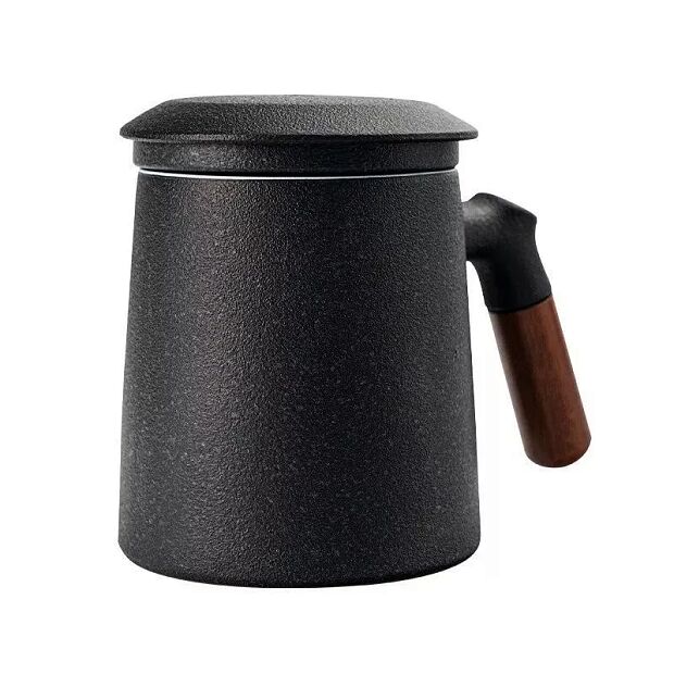 Деревянная керамическая чашка для чая Quange MKT401 - 1