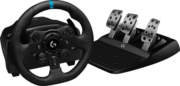 Руль/ Logitech G923 Steering Wheel - USB (PS4 and PC) - 1