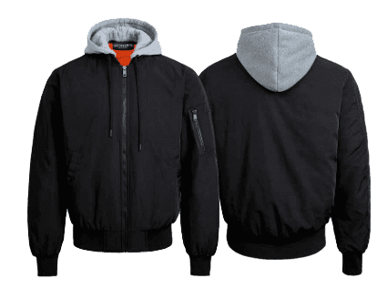Спортивная куртка Xiaomi Cotton Smith Hot Special Cotton Thermal Storage Warm Flight Jacket (Black) - 2