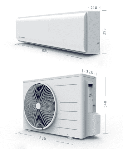 Кондиционер New Widetech Constant Frequency Heating And Air Conditioning Large (White/Белый) - 2
