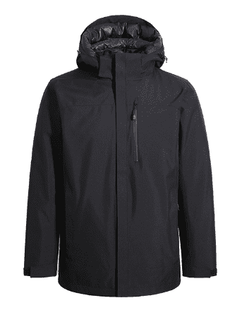 Куртка Xiaomi Cotton Smith Multi-Zone Heating Three-In-One Smart Down Jacket (Black/Черный) - 1
