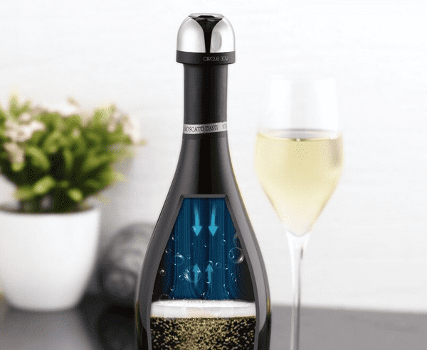 Применение пробки Circle Joy Sparkling Wine Mini Champagne Stopper CJ-JS02