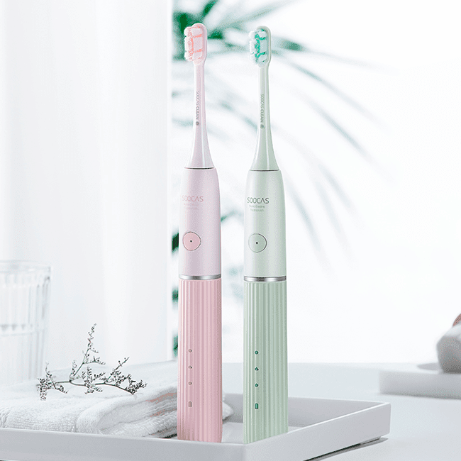 Цветовая палитра электрической зубной щетки Xiaomi Soocas Sonic Electric Toothbrush V2