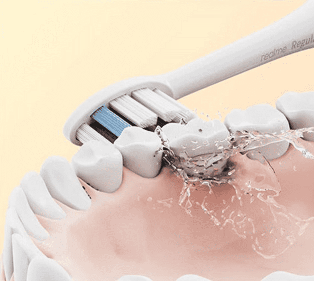 Дизайн щетинок электрической зубной щетки Xiaomi Realme Sonic Toothbrush M1