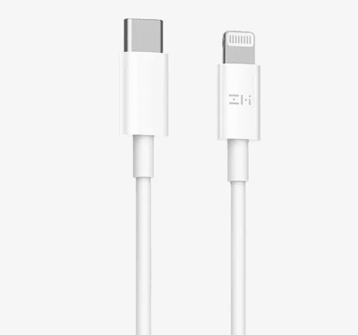 Дизайн кабеля Xiaomi ZMI USB Type-C to Lightning Cable 30 cm AL871